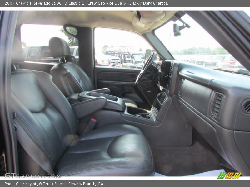 Black / Dark Charcoal 2007 Chevrolet Silverado 3500HD Classic LT Crew Cab 4x4 Dually