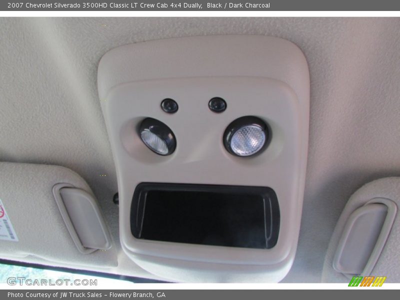 Black / Dark Charcoal 2007 Chevrolet Silverado 3500HD Classic LT Crew Cab 4x4 Dually