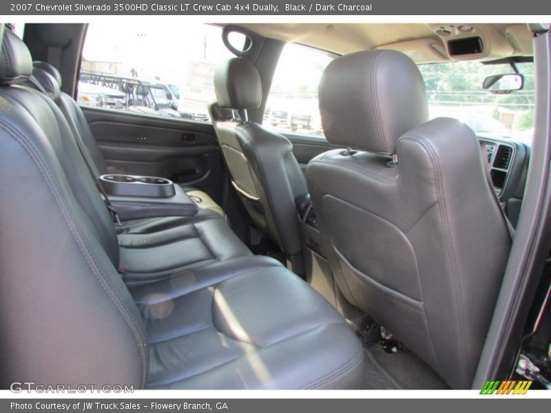 Black / Dark Charcoal 2007 Chevrolet Silverado 3500HD Classic LT Crew Cab 4x4 Dually