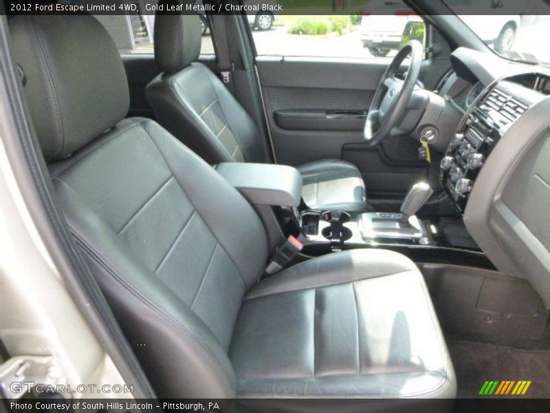 Gold Leaf Metallic / Charcoal Black 2012 Ford Escape Limited 4WD
