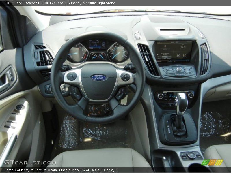 Sunset / Medium Light Stone 2014 Ford Escape SE 2.0L EcoBoost
