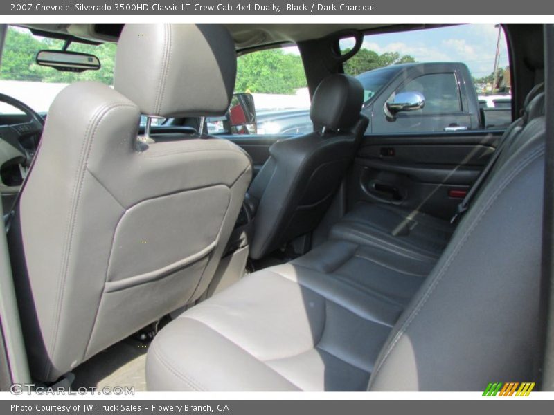 Black / Dark Charcoal 2007 Chevrolet Silverado 3500HD Classic LT Crew Cab 4x4 Dually