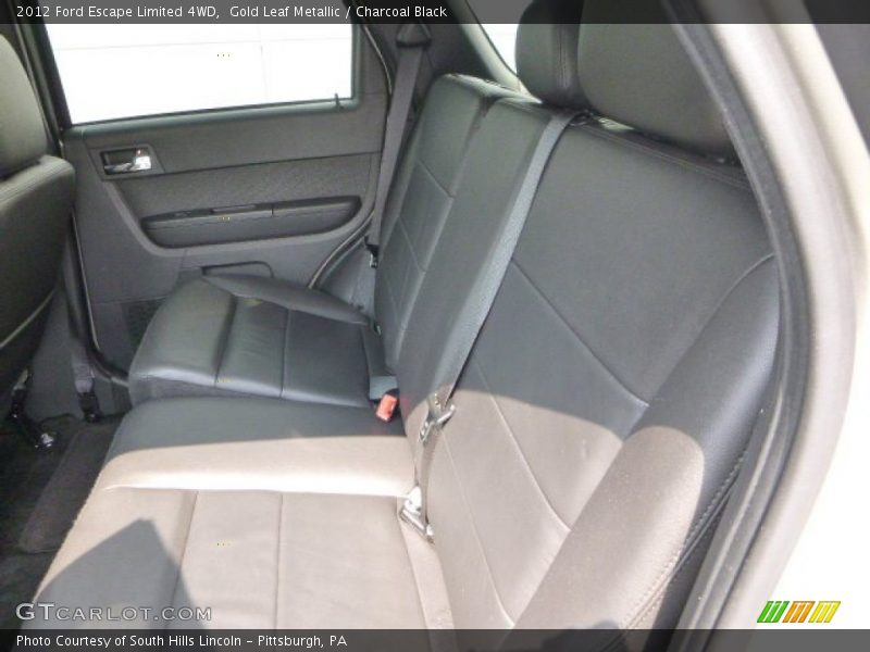 Gold Leaf Metallic / Charcoal Black 2012 Ford Escape Limited 4WD
