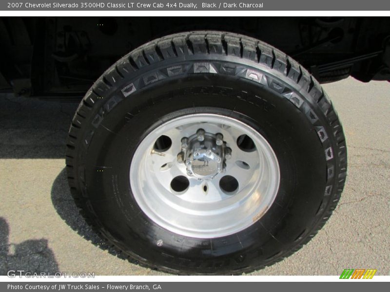 Black / Dark Charcoal 2007 Chevrolet Silverado 3500HD Classic LT Crew Cab 4x4 Dually