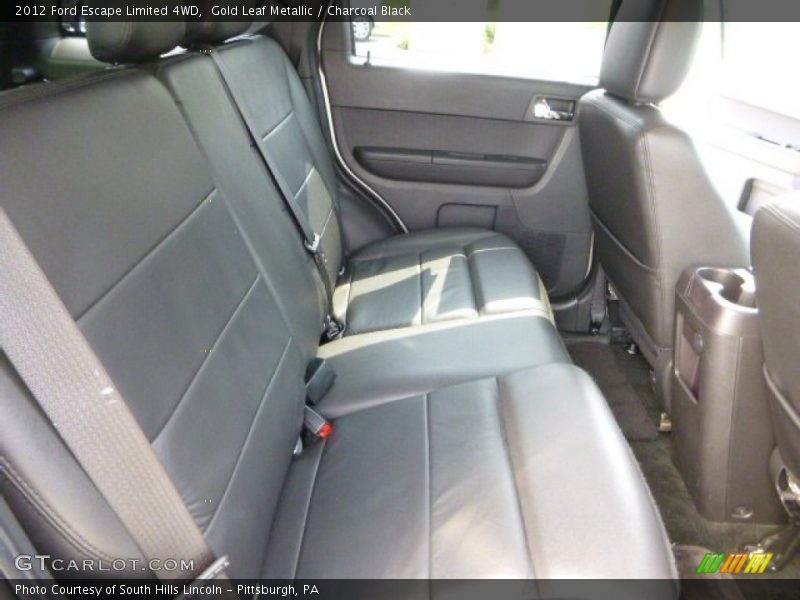 Gold Leaf Metallic / Charcoal Black 2012 Ford Escape Limited 4WD