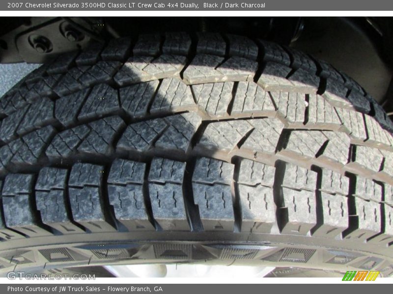 Black / Dark Charcoal 2007 Chevrolet Silverado 3500HD Classic LT Crew Cab 4x4 Dually