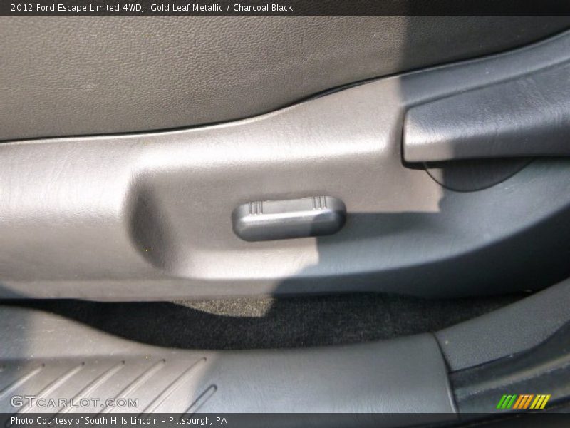 Gold Leaf Metallic / Charcoal Black 2012 Ford Escape Limited 4WD