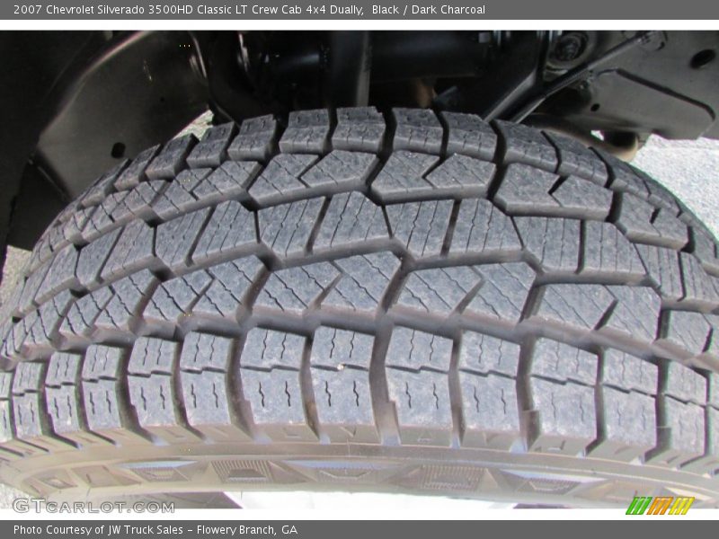 Black / Dark Charcoal 2007 Chevrolet Silverado 3500HD Classic LT Crew Cab 4x4 Dually