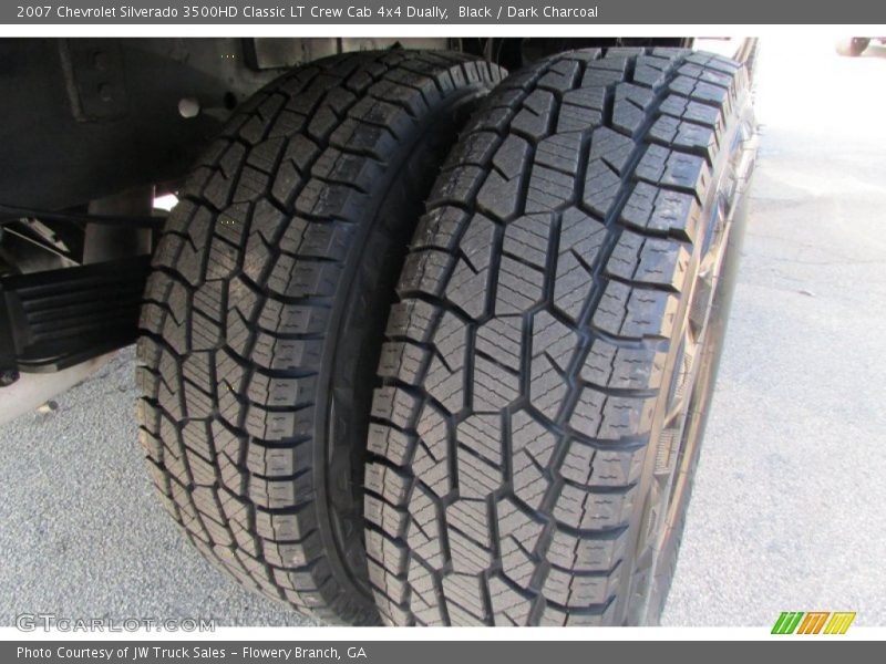 Black / Dark Charcoal 2007 Chevrolet Silverado 3500HD Classic LT Crew Cab 4x4 Dually
