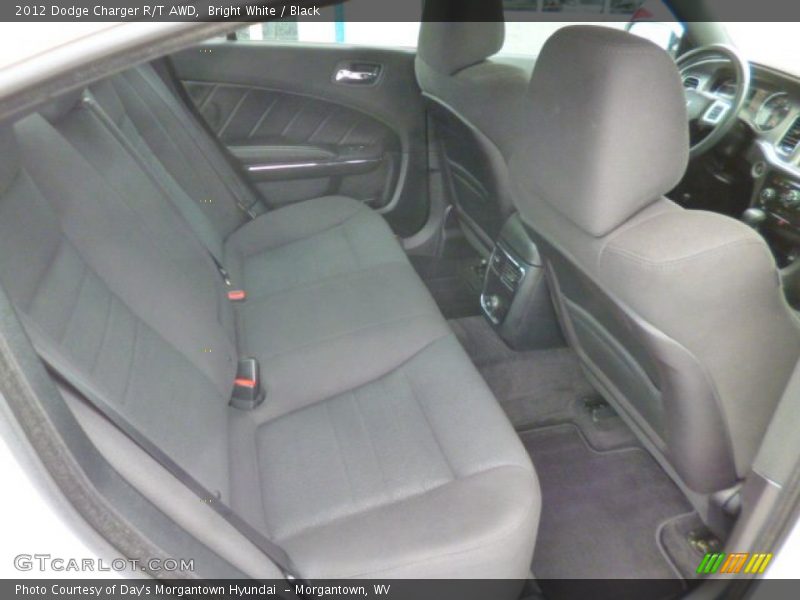 Bright White / Black 2012 Dodge Charger R/T AWD