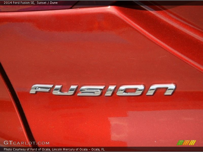 Sunset / Dune 2014 Ford Fusion SE