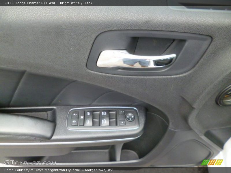 Bright White / Black 2012 Dodge Charger R/T AWD
