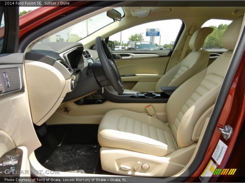 Sunset / Dune 2014 Ford Fusion SE