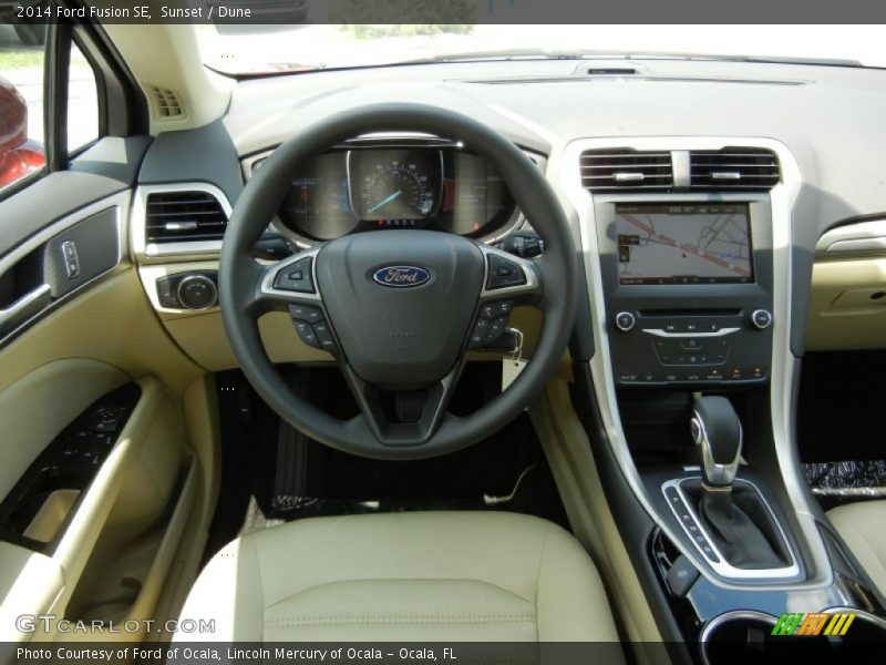 Sunset / Dune 2014 Ford Fusion SE