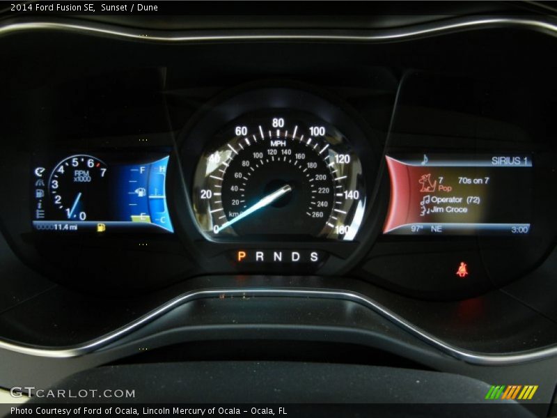 Sunset / Dune 2014 Ford Fusion SE