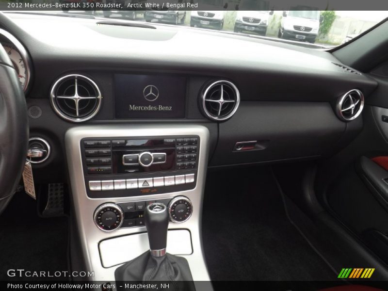 Dashboard of 2012 SLK 350 Roadster