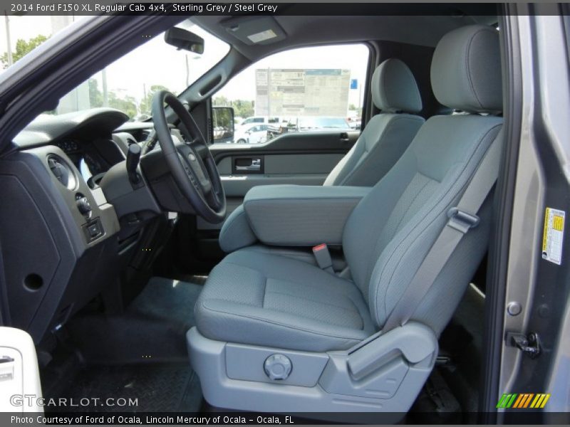 Sterling Grey / Steel Grey 2014 Ford F150 XL Regular Cab 4x4