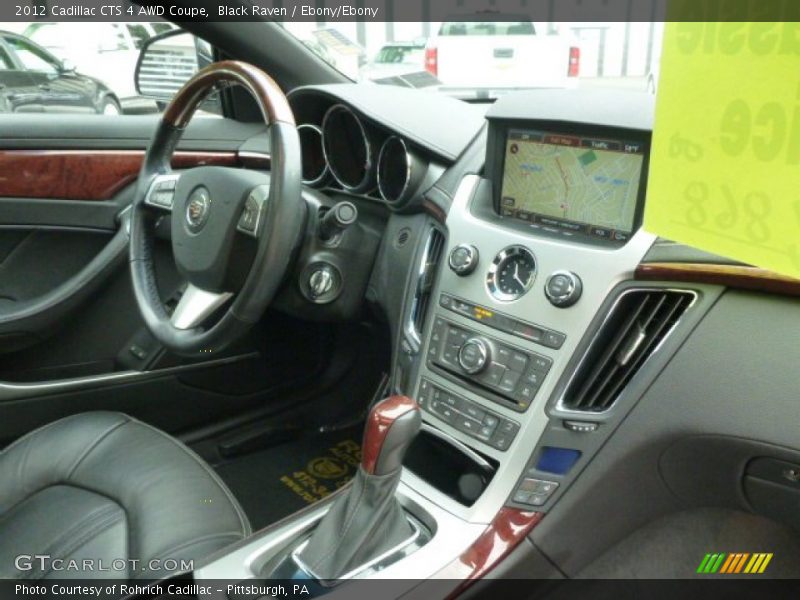 Black Raven / Ebony/Ebony 2012 Cadillac CTS 4 AWD Coupe
