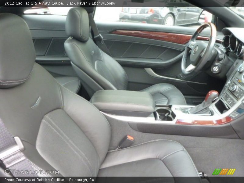 Black Raven / Ebony/Ebony 2012 Cadillac CTS 4 AWD Coupe