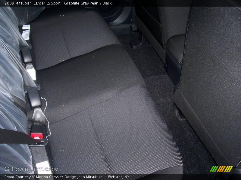 Graphite Gray Pearl / Black 2009 Mitsubishi Lancer ES Sport