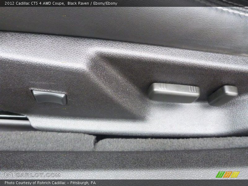 Black Raven / Ebony/Ebony 2012 Cadillac CTS 4 AWD Coupe