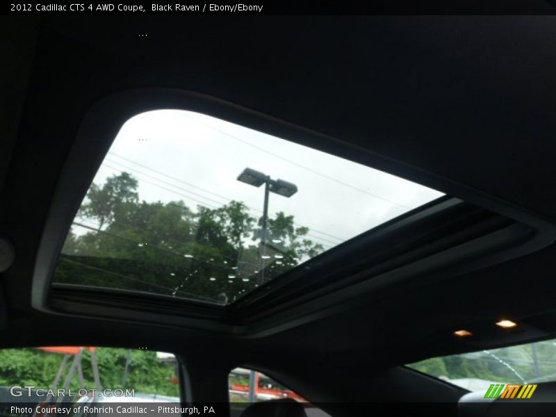 Black Raven / Ebony/Ebony 2012 Cadillac CTS 4 AWD Coupe