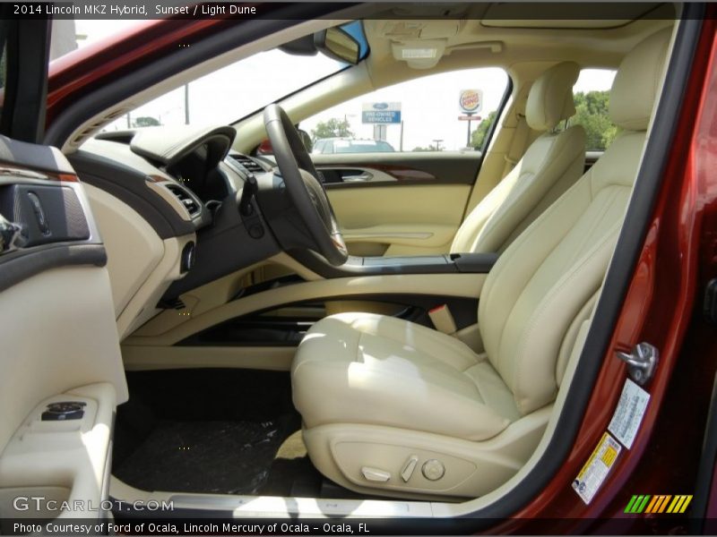 Sunset / Light Dune 2014 Lincoln MKZ Hybrid