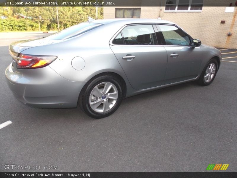 Granite Grey Metallic / Jet Black 2011 Saab 9-5 Turbo4 Sedan