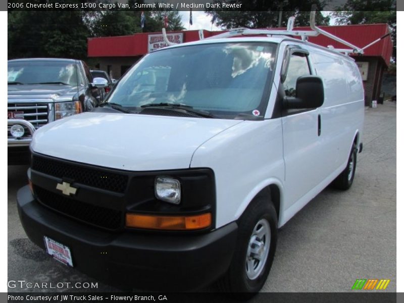 Summit White / Medium Dark Pewter 2006 Chevrolet Express 1500 Cargo Van