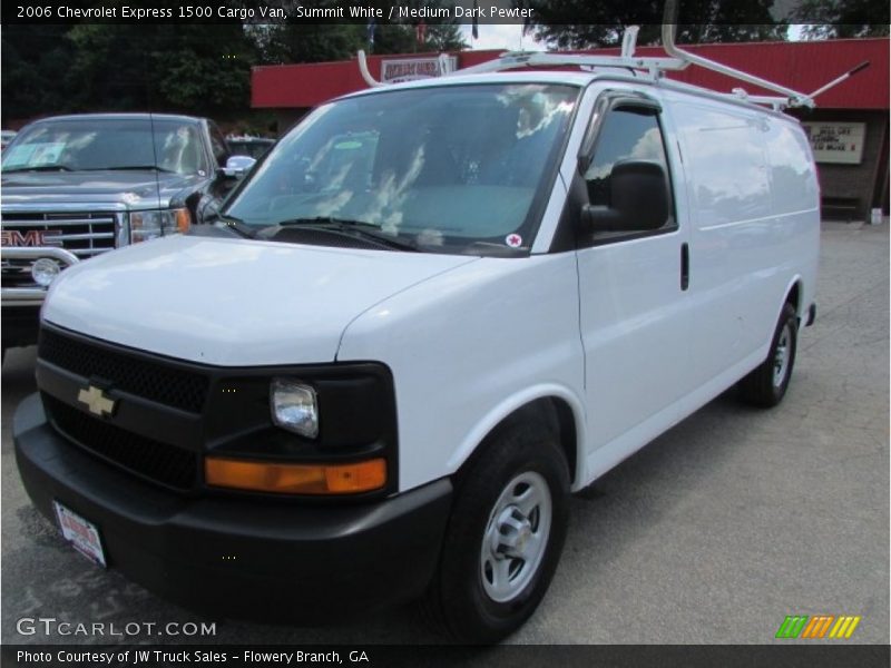 Summit White / Medium Dark Pewter 2006 Chevrolet Express 1500 Cargo Van