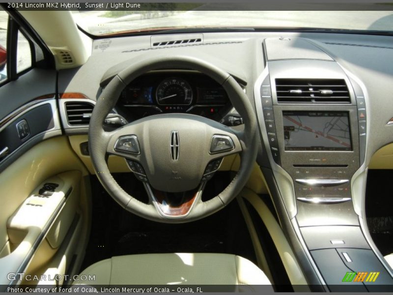 Sunset / Light Dune 2014 Lincoln MKZ Hybrid