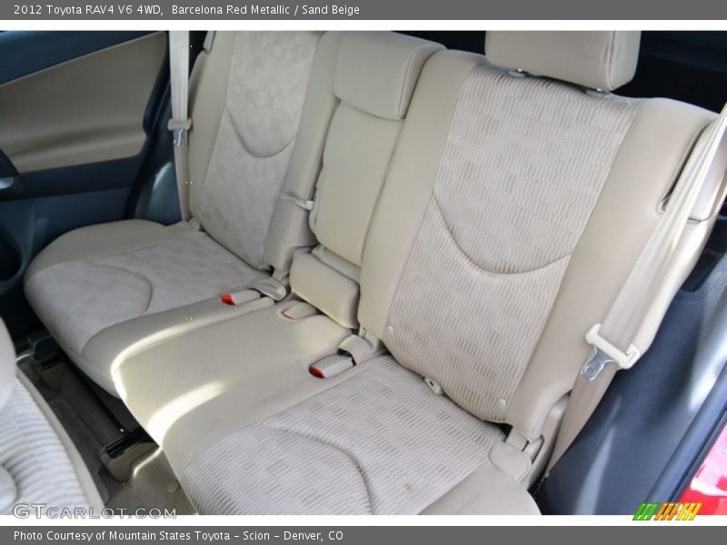 Barcelona Red Metallic / Sand Beige 2012 Toyota RAV4 V6 4WD