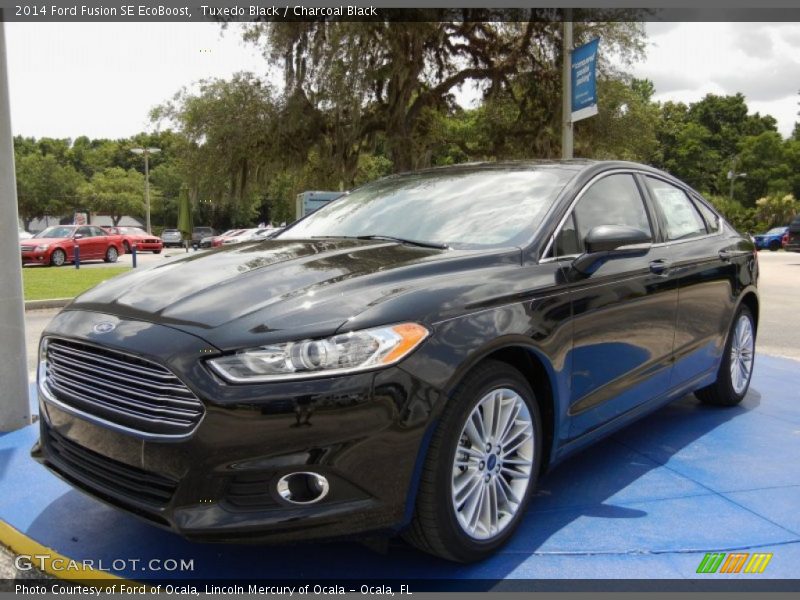 Front 3/4 View of 2014 Fusion SE EcoBoost