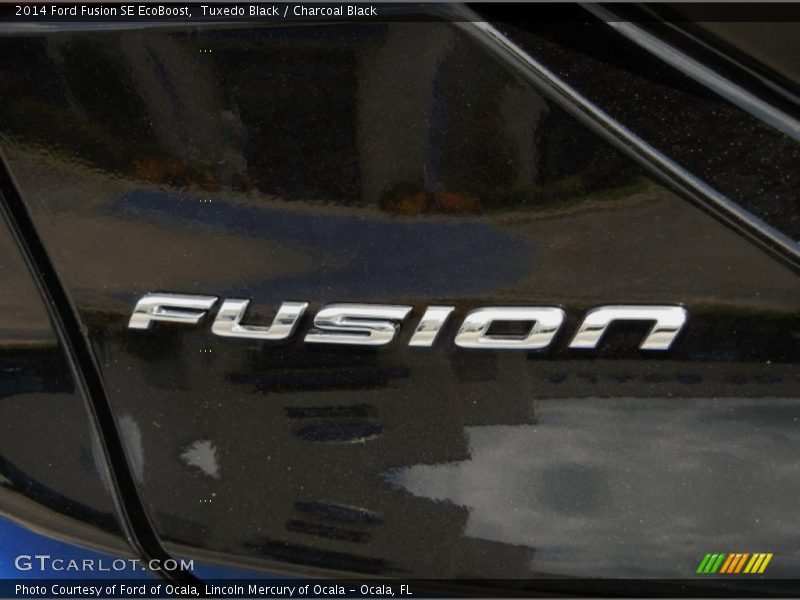 Tuxedo Black / Charcoal Black 2014 Ford Fusion SE EcoBoost