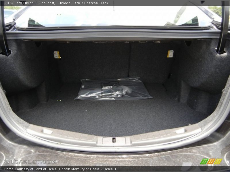 Tuxedo Black / Charcoal Black 2014 Ford Fusion SE EcoBoost