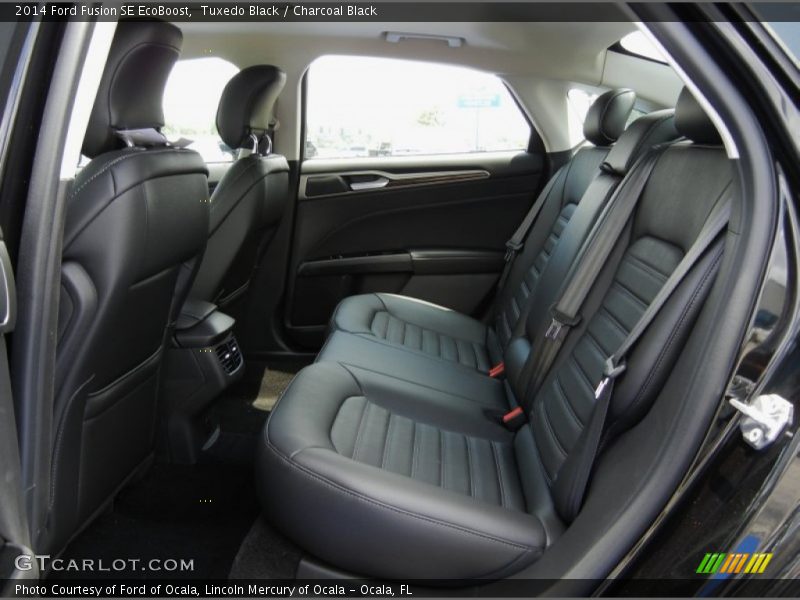 Tuxedo Black / Charcoal Black 2014 Ford Fusion SE EcoBoost