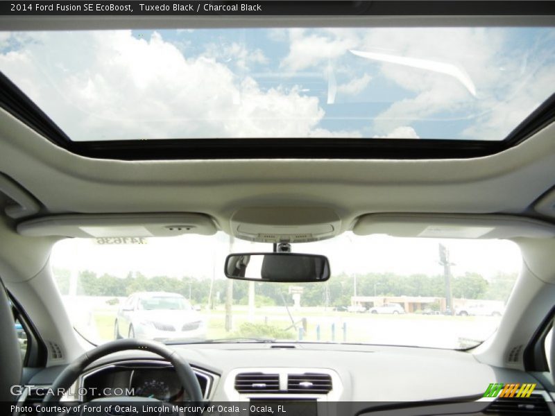 Tuxedo Black / Charcoal Black 2014 Ford Fusion SE EcoBoost