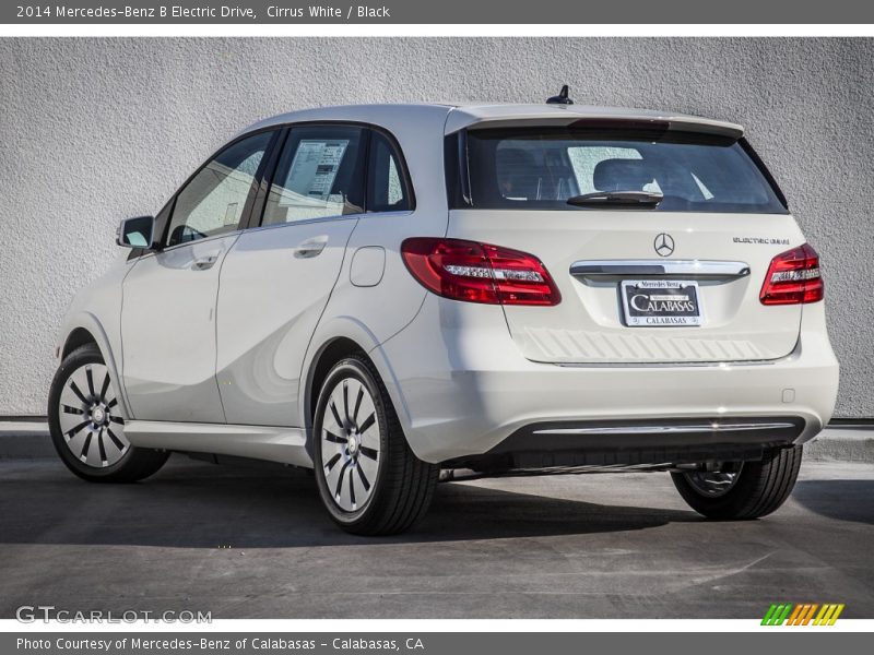 Cirrus White / Black 2014 Mercedes-Benz B Electric Drive