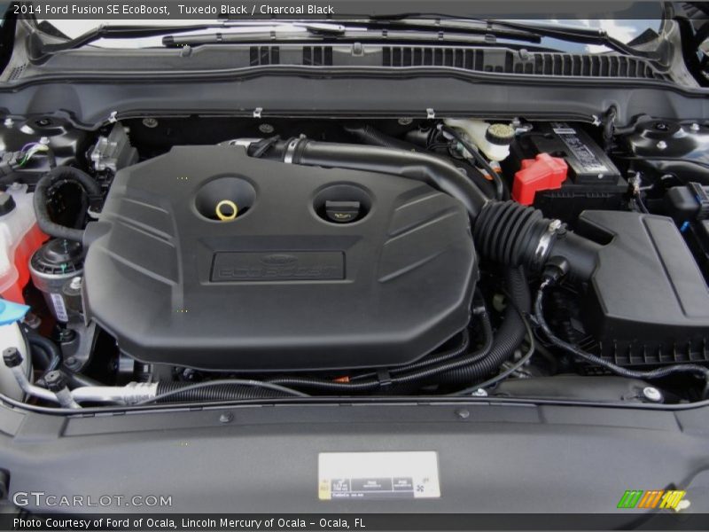 Tuxedo Black / Charcoal Black 2014 Ford Fusion SE EcoBoost