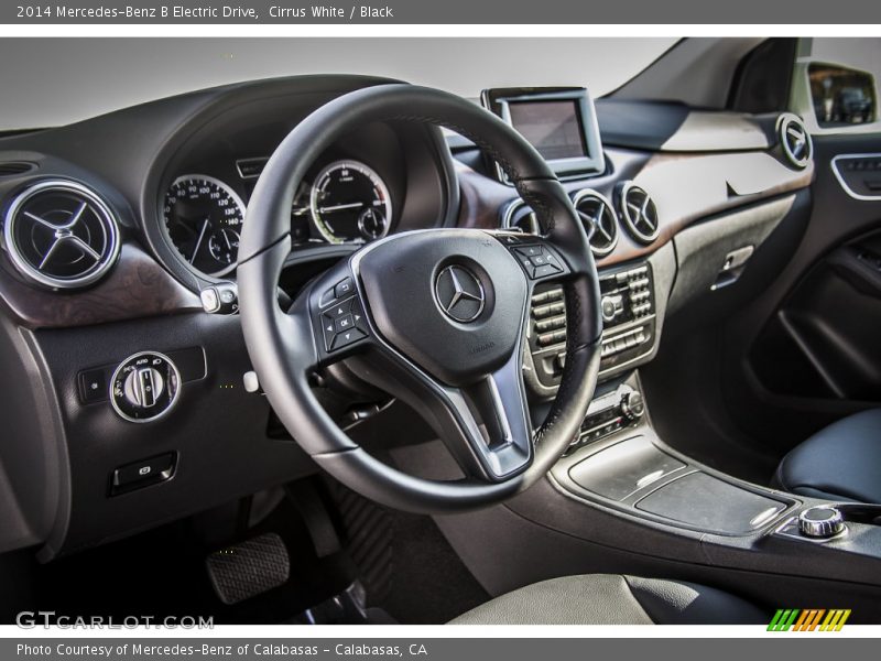 Cirrus White / Black 2014 Mercedes-Benz B Electric Drive