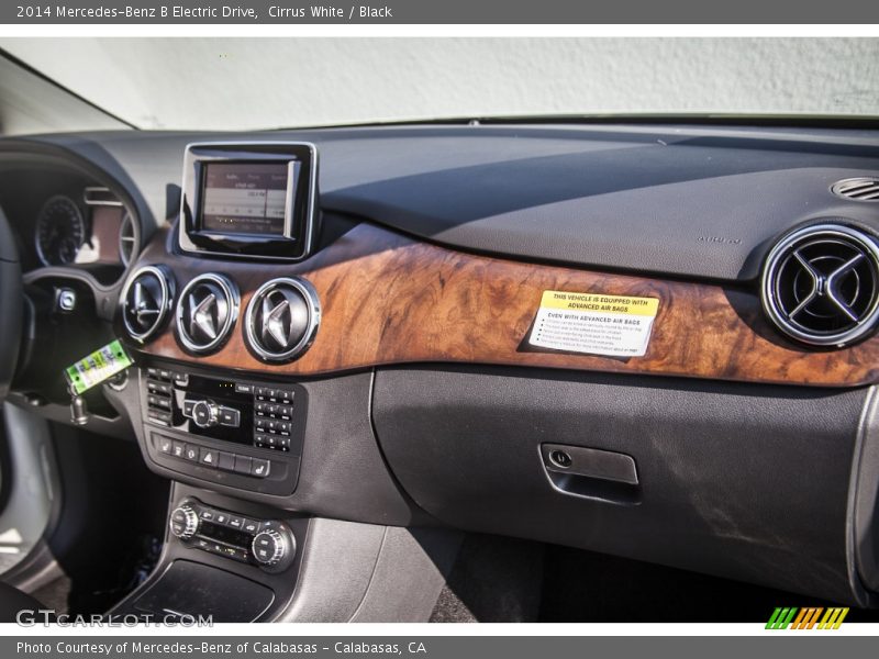 Dashboard of 2014 B Electric Drive