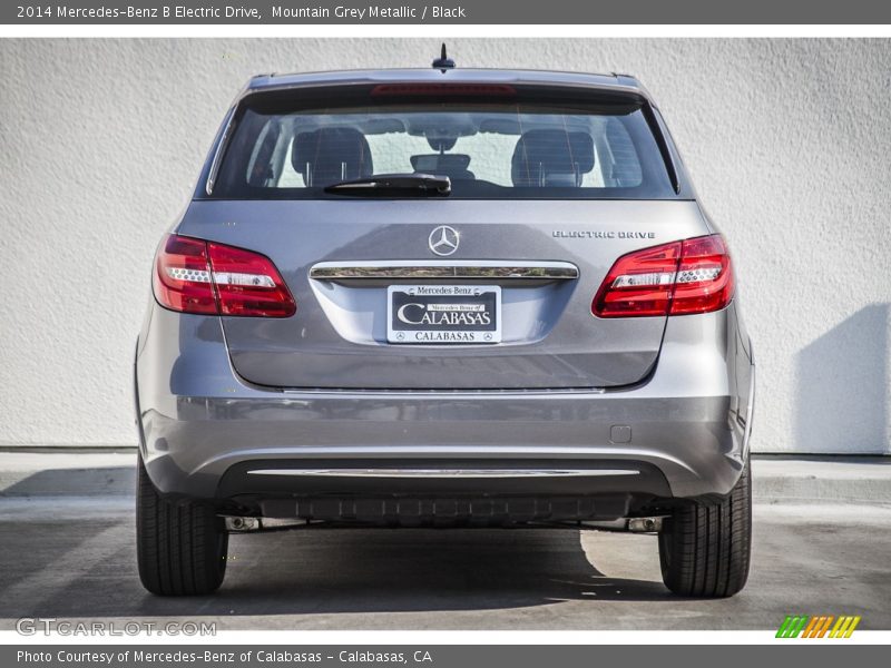 Mountain Grey Metallic / Black 2014 Mercedes-Benz B Electric Drive