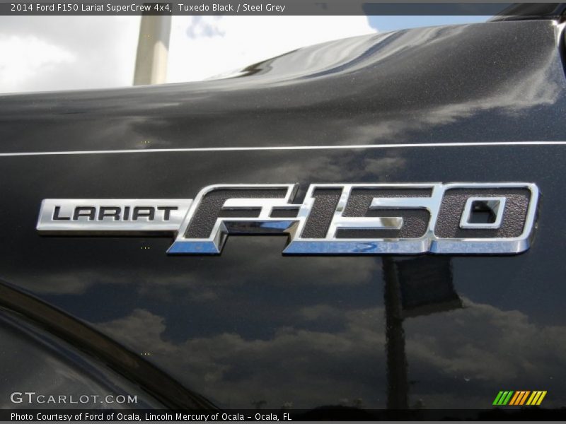 Tuxedo Black / Steel Grey 2014 Ford F150 Lariat SuperCrew 4x4