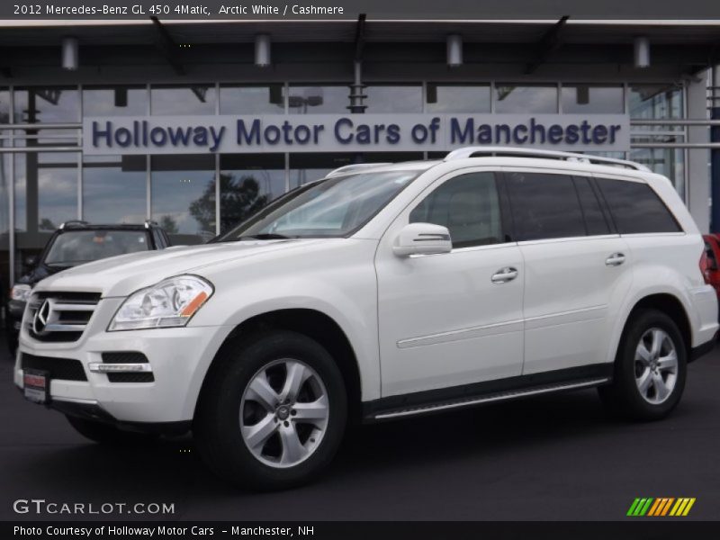 Arctic White / Cashmere 2012 Mercedes-Benz GL 450 4Matic