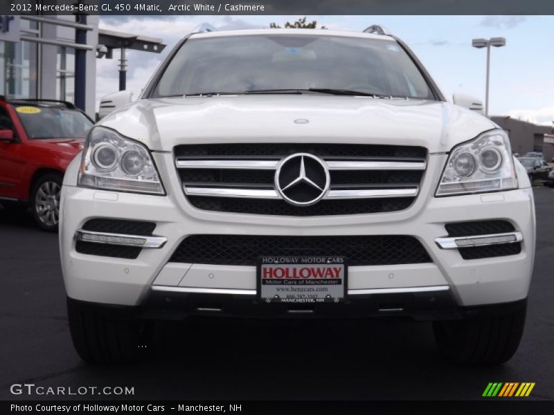 Arctic White / Cashmere 2012 Mercedes-Benz GL 450 4Matic
