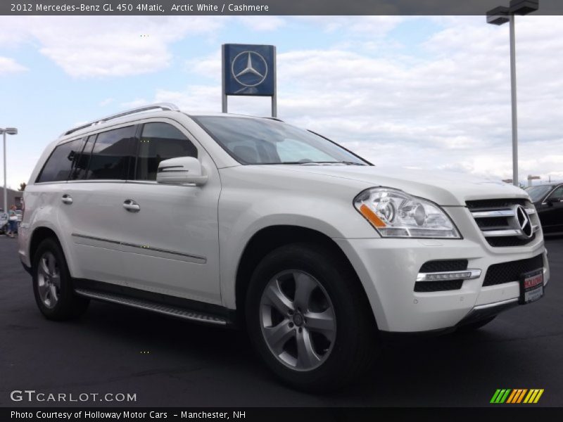 Arctic White / Cashmere 2012 Mercedes-Benz GL 450 4Matic
