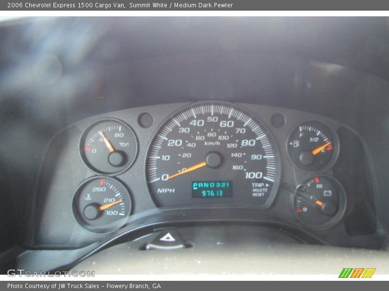 Summit White / Medium Dark Pewter 2006 Chevrolet Express 1500 Cargo Van