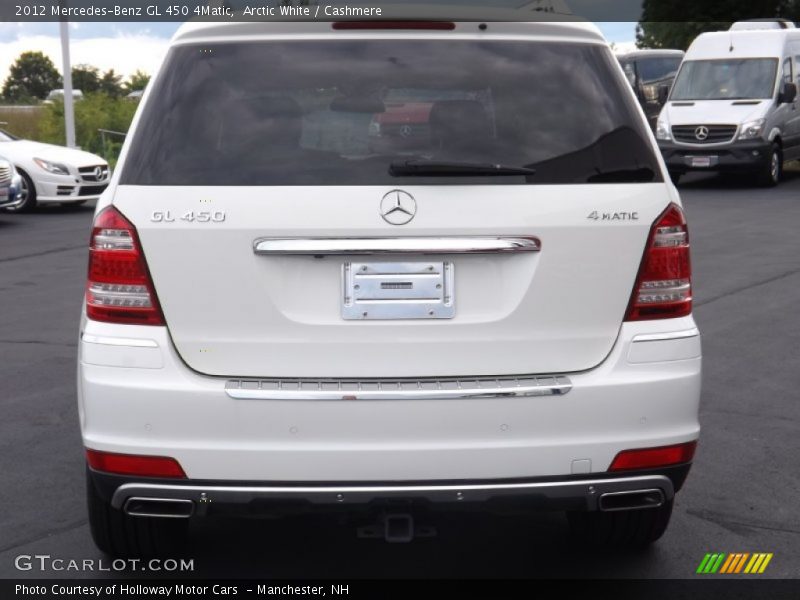 Arctic White / Cashmere 2012 Mercedes-Benz GL 450 4Matic