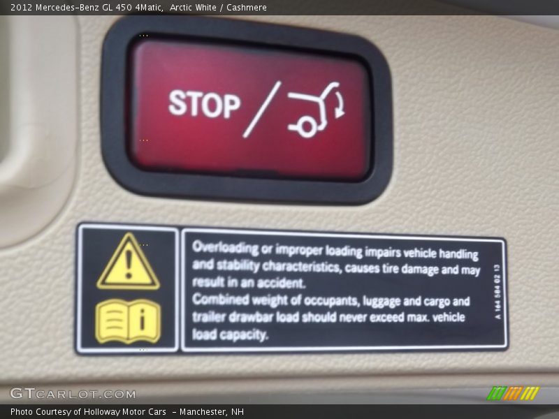 Arctic White / Cashmere 2012 Mercedes-Benz GL 450 4Matic