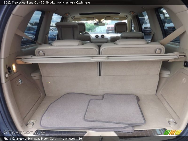 Arctic White / Cashmere 2012 Mercedes-Benz GL 450 4Matic